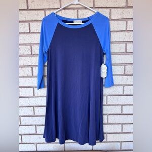 Altar’D State 3/4 sleeve boyfriend tshirt dress-NWT